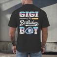 Gigi Of The Birthday Boy Baseball Ice Cream Drip Matching Men's Back Print T-Shirt Gigi Of The Birthday Boy Baseball Ice Cream Drip Matching Men's Back Print T-Shirt