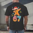 Gingerbread Six Seven 67 Ice Cream Drip Baseball Men's Back Print T-Shirt Gingerbread Six Seven 67 Ice Cream Drip Baseball Men's Back Print T-Shirt