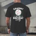 Grammy Of The Birthday Boy Baseball Player Birthday Men's Back Print T-Shirt Grammy Of The Birthday Boy Baseball Player Birthday Men's Back Print T-Shirt