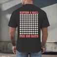 Having A Ball For 100 Days Of School 100th Baseball Men's Back Print T-Shirt