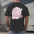 Hey Batter Batter Swing Baseball Game Day Coquette Bow Girly Men's Back Print T-Shirt Hey Batter Batter Swing Baseball Game Day Coquette Bow Girly Men's Back Print T-Shirt