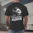 I'Ll Be Waiting For You At Home Baseball Men's Back Print T-Shirt I'Ll Be Waiting For You At Home Baseball Men's Back Print T-Shirt