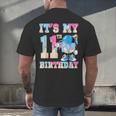 It's My 11th Birthday Baseball Ice Cream Drip Theme Men's Back Print T-Shirt It's My 11th Birthday Baseball Ice Cream Drip Theme Men's Back Print T-Shirt