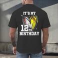 It's My 12th Birthday Baseball Softball Heart 12 Year Old Men's Back Print T-Shirt It's My 12th Birthday Baseball Softball Heart 12 Year Old Men's Back Print T-Shirt