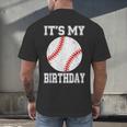 It’s My Birthday Baseball Vintage Style Men's Back Print T-Shirt It’s My Birthday Baseball Vintage Style Men's Back Print T-Shirt