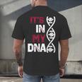 ITS In My DNA Baseball Sport Player Saying Men's Back Print T-Shirt ITS In My DNA Baseball Sport Player Saying Men's Back Print T-Shirt