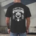 It's Ok If You Think Baseball Is Boring It's Kind Of Smart Men's Back Print T-Shirt It's Ok If You Think Baseball Is Boring It's Kind Of Smart Men's Back Print T-Shirt