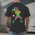 Jester Baseball Mardi Gras Carnival Sport Men Boy Teen Kids Men's Back Print T-Shirt Jester Baseball Mardi Gras Carnival Sport Men Boy Teen Kids Men's Back Print T-Shirt