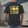 I Just Hit 100 Days Of School Baseball Teacher Boy Girl Kid Men's Back Print T-Shirt