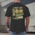 I Just Hit 100 Days Of School Camouflage Baseball Men's Back Print T-Shirt I Just Hit 100 Days Of School Camouflage Baseball Men's Back Print T-Shirt