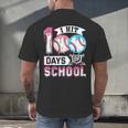Kids 100 Days Of School Boys 100th Day Baseball Drip Toddler Men's Back Print T-Shirt