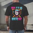 Kids Baseball Drip Bruh It's My 6th Birthday Boy Ice Cream Drip Men's Back Print T-Shirt Kids Baseball Drip Bruh It's My 6th Birthday Boy Ice Cream Drip Men's Back Print T-Shirt
