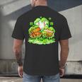 Kids St Patricks Day Shamrock Basketball Baseball Football Men's Back Print T-Shirt Kids St Patricks Day Shamrock Basketball Baseball Football Men's Back Print T-Shirt