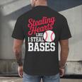 Kids Stealing Hearts Cute Baseball Boys Men's Back Print T-Shirt Kids Stealing Hearts Cute Baseball Boys Men's Back Print T-Shirt