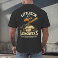 Littleton Longnecks Retro Minor League Baseball Men's Back Print T-Shirt Littleton Longnecks Retro Minor League Baseball Men's Back Print T-Shirt