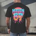 Mason 67 Costume Ice Cream Baseball Drip 6 7 Meme Six Seven Men's Back Print T-Shirt
