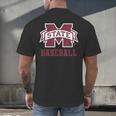 Mississippi State Baseball Bulldogs NCAA MS16 Men's Back Print T-Shirt Mississippi State Baseball Bulldogs NCAA MS16 Men's Back Print T-Shirt