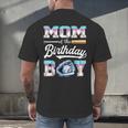 Mom Of The Birthday Boy Baseball Ice Cream Drip Matching Men's Back Print T-Shirt Mom Of The Birthday Boy Baseball Ice Cream Drip Matching Men's Back Print T-Shirt