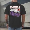 Momma Rookie Of Year 1st Birthday Baseball Theme Matching Men's Back Print T-Shirt Momma Rookie Of Year 1st Birthday Baseball Theme Matching Men's Back Print T-Shirt