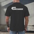 Mrs Gamechanger Baseball Scorekeeper Love Men's Back Print T-Shirt Mrs Gamechanger Baseball Scorekeeper Love Men's Back Print T-Shirt
