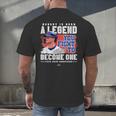 Nobody Is Born A Legend Pete Crow Armstrong Chicago Baseball Men's Back Print T-Shirt Nobody Is Born A Legend Pete Crow Armstrong Chicago Baseball Men's Back Print T-Shirt