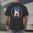 Number 8 Years Baseball 8TH Birthday Men's Back Print T-Shirt