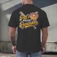 Pat's Pocket Pancakes Baseball Glove Stack Syrup Men's Back Print T-Shirt