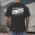 Proud Senior Grandma Class Of 2026 Baseball Graduate Leopard Men's Back Print T-Shirt Proud Senior Grandma Class Of 2026 Baseball Graduate Leopard Men's Back Print T-Shirt