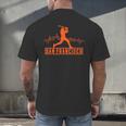 San Francisco Lovers Skyline Retro Baseball Heartbeat Men Men's Back Print T-Shirt San Francisco Lovers Skyline Retro Baseball Heartbeat Men Men's Back Print T-Shirt
