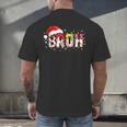 Santa Bruh Baseball Christmas Xmas Meme Pajamas Family Men's Back Print T-Shirt Santa Bruh Baseball Christmas Xmas Meme Pajamas Family Men's Back Print T-Shirt