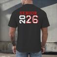 Senior Night Class Of 2026 Baseball Seniors Matching Team Men's Back Print T-Shirt Senior Night Class Of 2026 Baseball Seniors Matching Team Men's Back Print T-Shirt