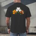Shamrock Baseball Basketball Football St Patricks Day Men's Back Print T-Shirt