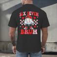 Six Seven 67 Bruh 6 7 Meme Baseball Ice Cream Drip Valentine Men's Back Print T-Shirt Six Seven 67 Bruh 6 7 Meme Baseball Ice Cream Drip Valentine Men's Back Print T-Shirt