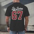 Six Seven Meme Boys Girls Kids 67 Baseball Jersey Men's Back Print T-Shirt