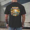 Spring Training 2026 Retro Baseball Palm Cactus Men's Back Print T-Shirt