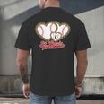 St Louis Leopard Heart Baseball Batter Boys Fan Men's Back Print T-Shirt St Louis Leopard Heart Baseball Batter Boys Fan Men's Back Print T-Shirt