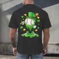 St Patrick Day Baseball Drip Ice Cream Baseball Men's Back Print T-Shirt St Patrick Day Baseball Drip Ice Cream Baseball Men's Back Print T-Shirt