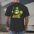 St Patrick’s Day Baseball Shamrock Player Men's Back Print T-Shirt St Patrick’s Day Baseball Shamrock Player Men's Back Print T-Shirt