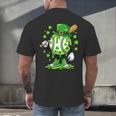 St Patricks Day Shamrock Baseball Drip Icecream Irish Boys Men's Back Print T-Shirt St Patricks Day Shamrock Baseball Drip Icecream Irish Boys Men's Back Print T-Shirt