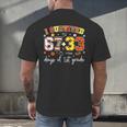 I Survived 6733 Days Of 1st Grade Baseball Football 100 Day Men's Back Print T-Shirt I Survived 6733 Days Of 1st Grade Baseball Football 100 Day Men's Back Print T-Shirt