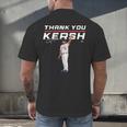 Thank You Kersh Clayton Kershaw Los Angeles Baseball MLBPA Men's Back Print T-Shirt