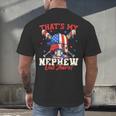 That's My Nephew Out There Baseball Cream Drip Crossed Bat Men's Back Print T-Shirt That's My Nephew Out There Baseball Cream Drip Crossed Bat Men's Back Print T-Shirt