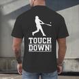 Touchdown Baseball Football Sports Men's Back Print T-Shirt Touchdown Baseball Football Sports Men's Back Print T-Shirt