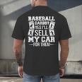 Trading Card Collector Cardboard Baseball Card Collector Men's Back Print T-Shirt Trading Card Collector Cardboard Baseball Card Collector Men's Back Print T-Shirt