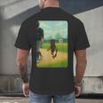 Tung Tung Tung Sahur Baseball Meme Men's Back Print T-Shirt