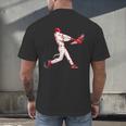Valentines Day Baseball Batter Silhouette Heart For Men Boys Men's Back Print T-Shirt Valentines Day Baseball Batter Silhouette Heart For Men Boys Men's Back Print T-Shirt