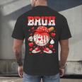 Valentines Day Baseball Drip Boys Bruh Ice Cream Toddler Kid Men's Back Print T-Shirt Valentines Day Baseball Drip Boys Bruh Ice Cream Toddler Kid Men's Back Print T-Shirt