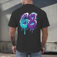Vintage Baseball 68 Number Men's Back Print T-Shirt Vintage Baseball 68 Number Men's Back Print T-Shirt