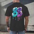Vintage Baseball 88 Number Men's Back Print T-Shirt