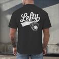 Vintage Baseball Tee Lefty Left Handed Baseball Player Men's Back Print T-Shirt Vintage Baseball Tee Lefty Left Handed Baseball Player Men's Back Print T-Shirt